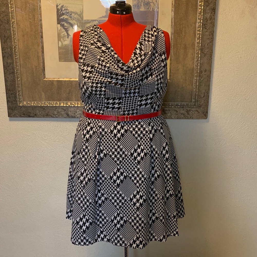 Modcloth Houndstooth Dress